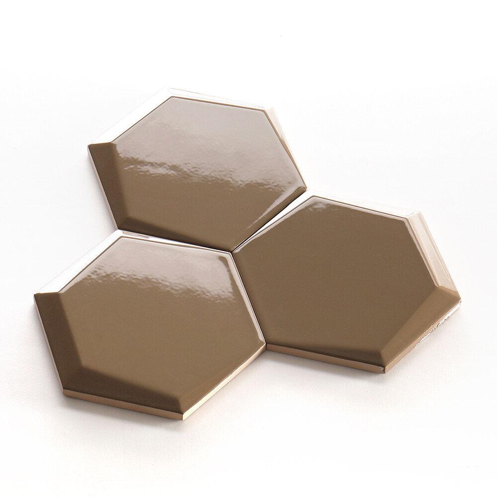 beveled hexagon tile, bevel hexagon tile