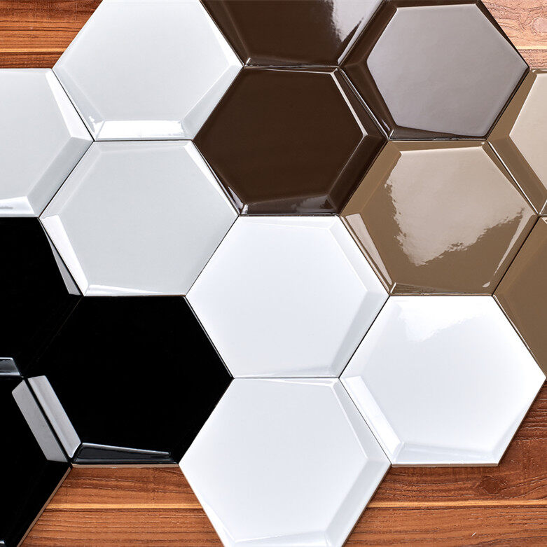 beveled hexagon tile, bevel hexagon tile