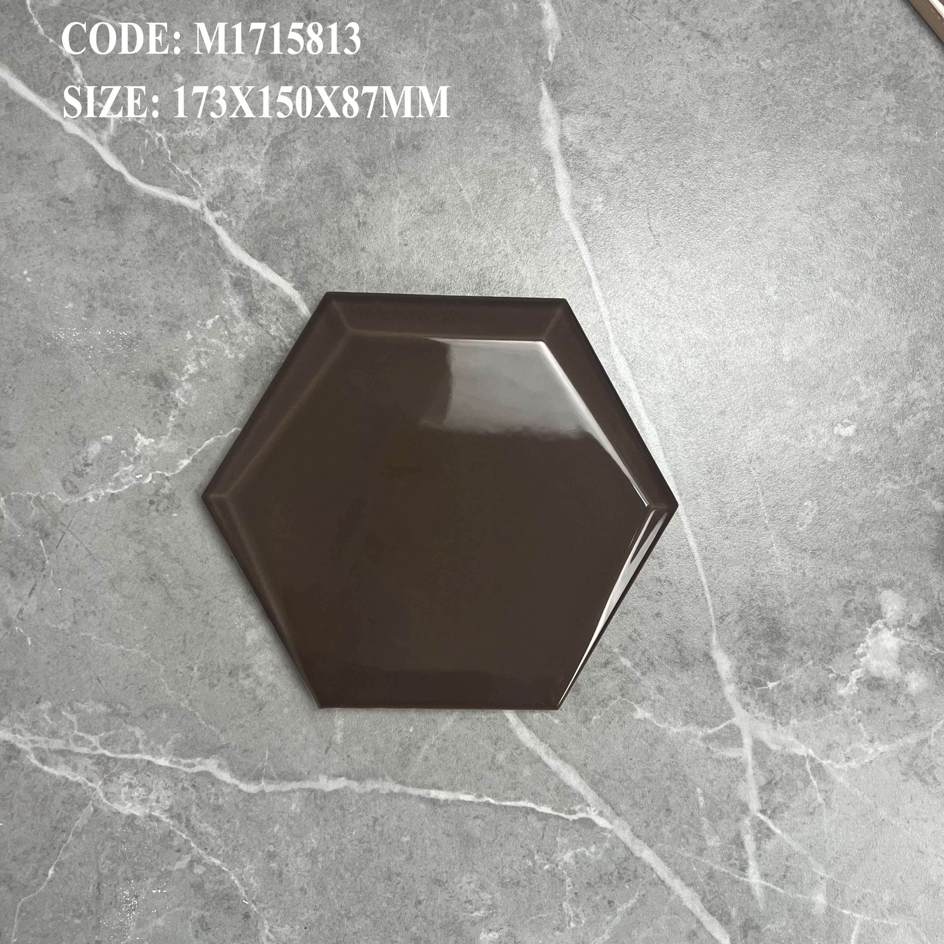 beveled hexagon tile, bevel hexagon tile