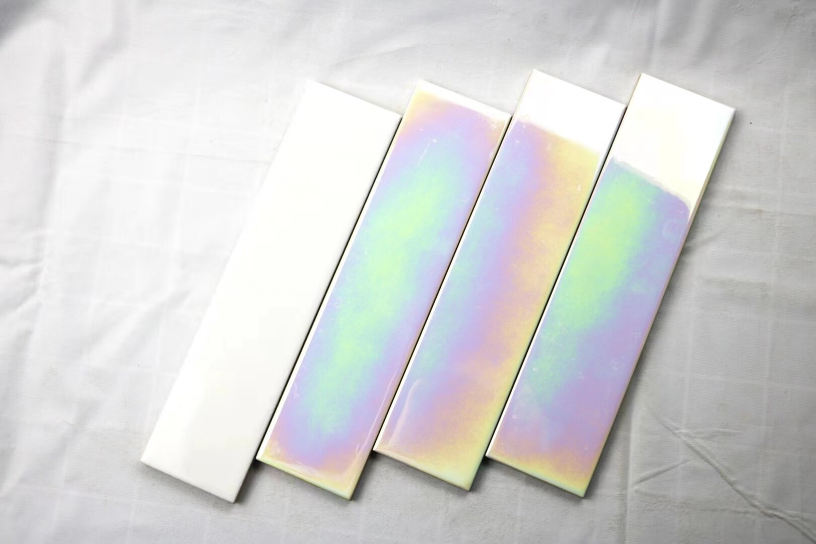 iridescent wall tile, iridescent wall tiles