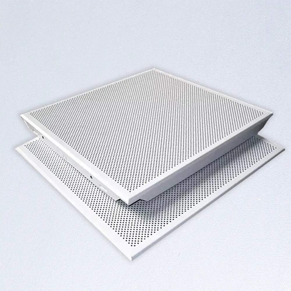 300x300 Metall Deckenfliesen 0,6 mm-1,2 mm Clip in Deckenfliesen