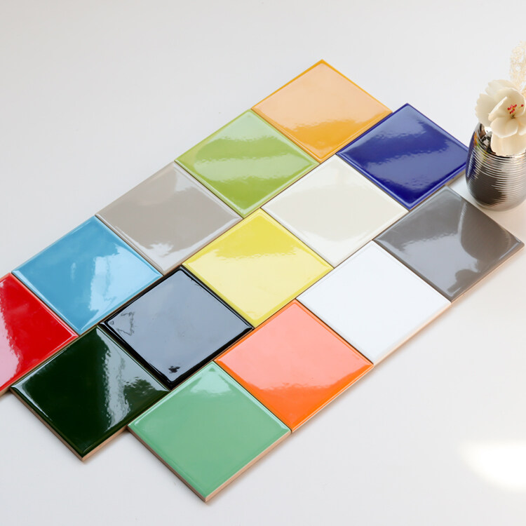 10x10 white Square Ceramic Tile