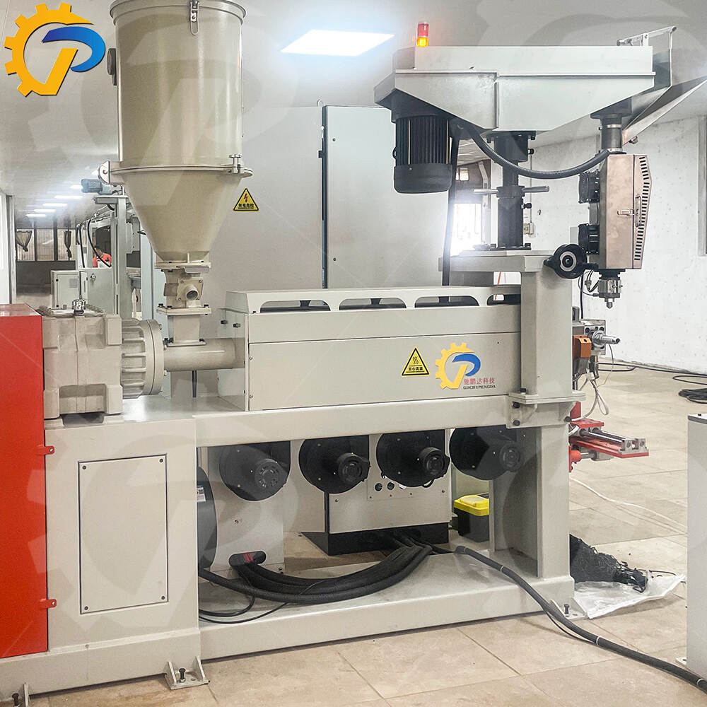 120+60 cable extrusion machine