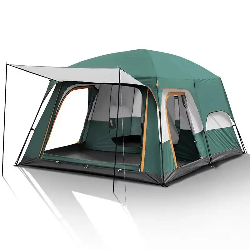 Heavy-Duty A-Frame Tent for Camping - Waterproof Outdoor Shelter with Sturdy Poles