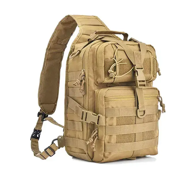 Military Tactical Backpack  MOLLE System, Waterproof 1000D Nylon, Hydration Compatible for Airsoft/Hunting