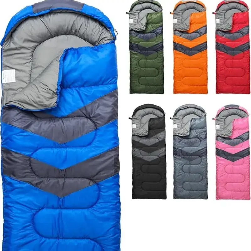 3-in-1 Convertible Sleeping Bag to Blanket/Pillow, for Camping & Home Use