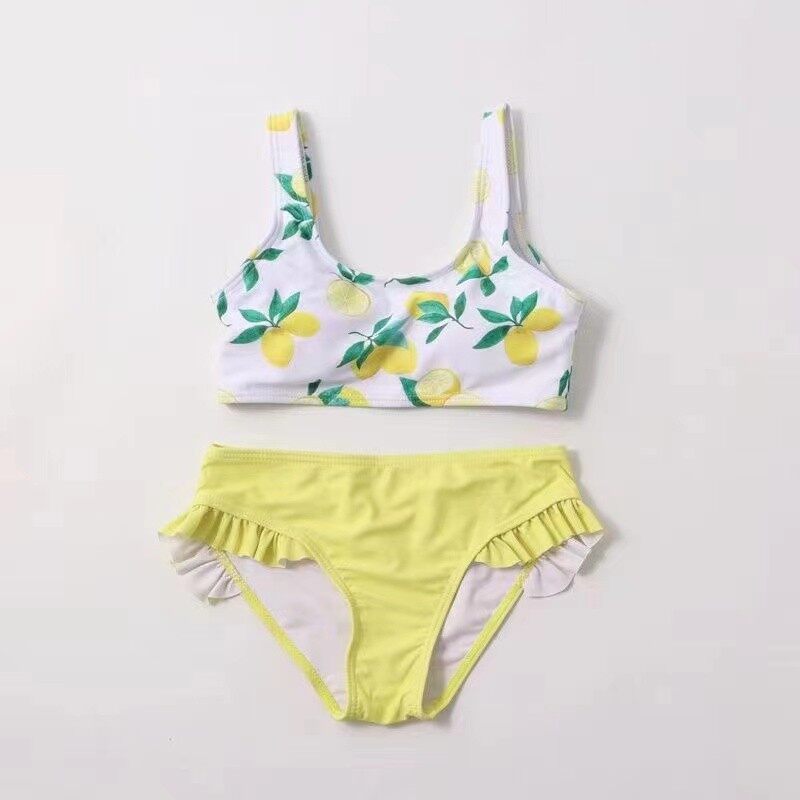 High Waisted Two Piece Swimsuit Floral,floral printing two piece swimsuit