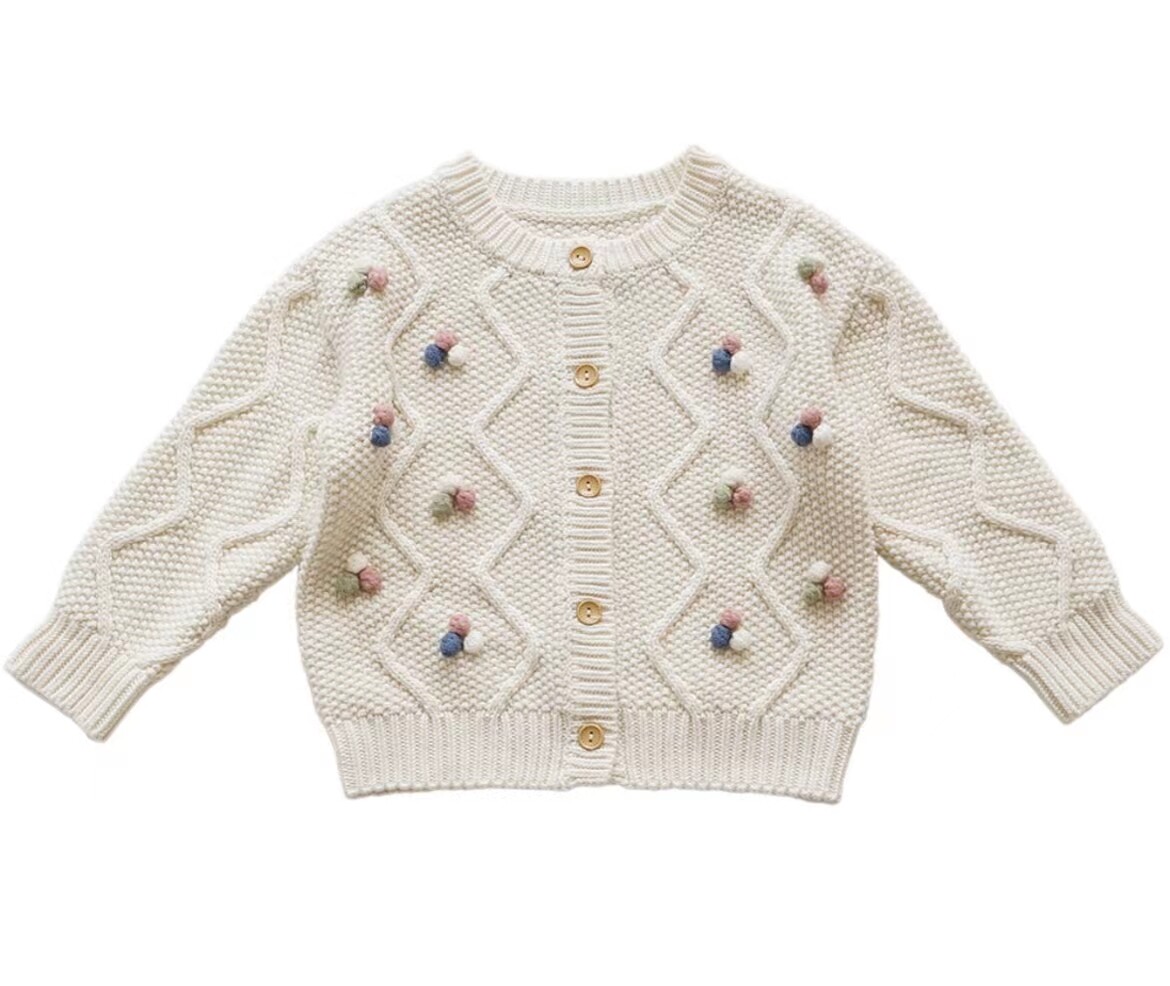Pompom Knit Sweater