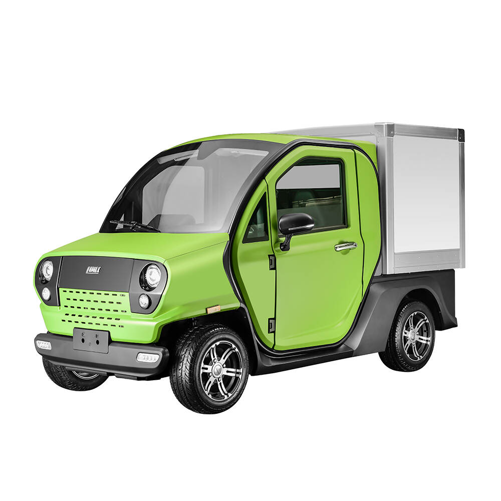 LUQI EV600 Cargo 6000W Lithium Battery New Energy 2 Seats Electric Cargo Truck