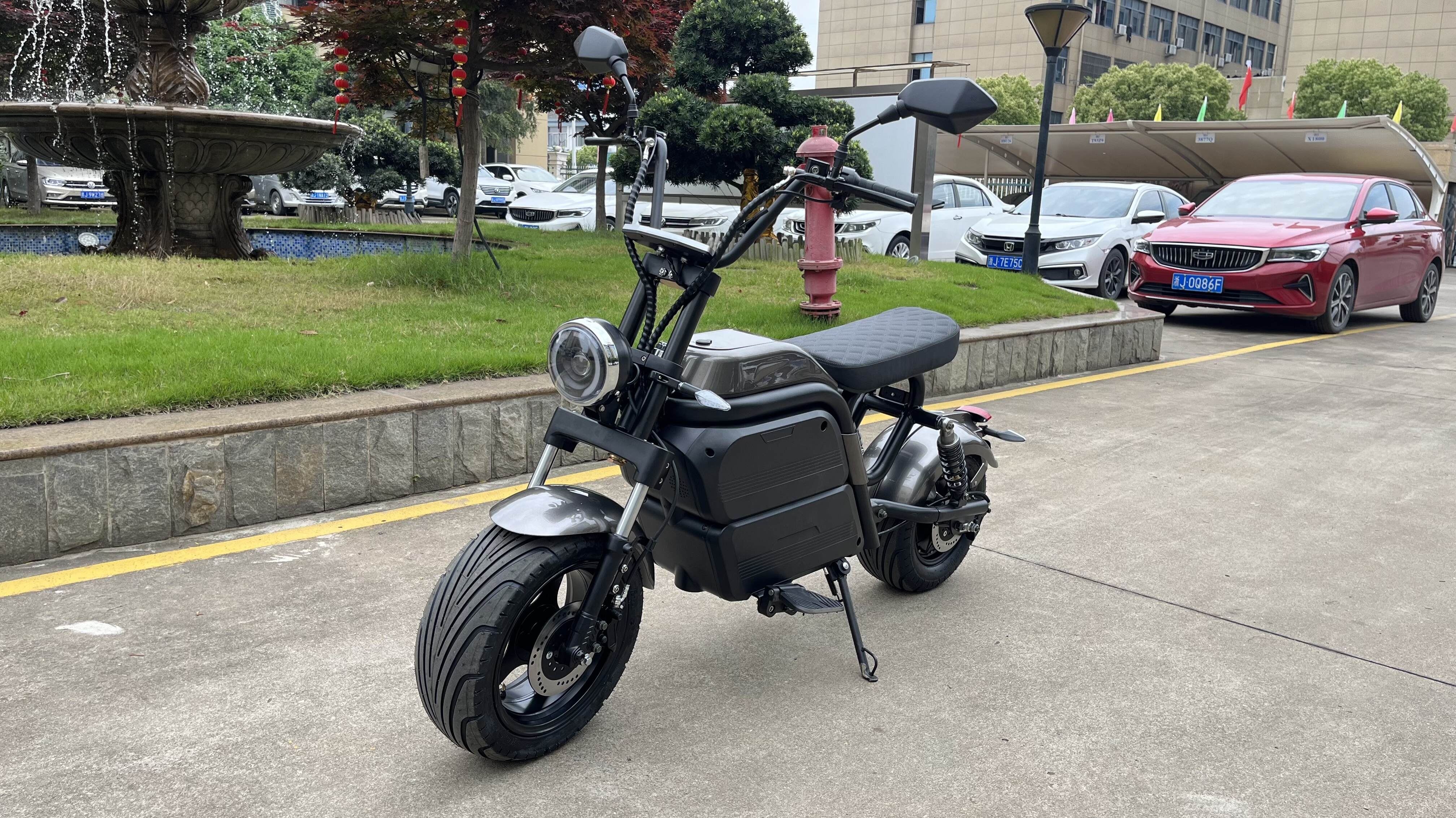 Luqi Q5 Street Legal Взрослые 1200 Вт Съемные 60 В литийная батарея EEC Сертифицированный электрический мопед Scooter