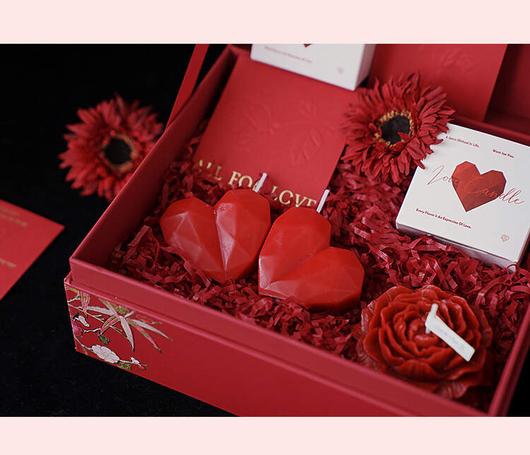 Valentine's Day candle