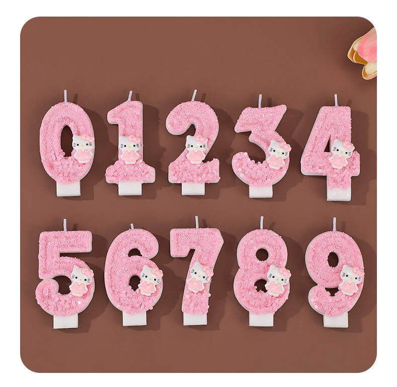 0-9digital candle