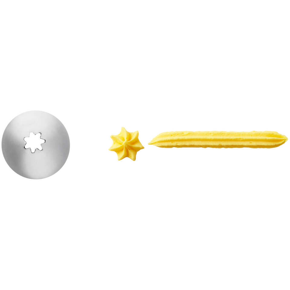 Open Star Cake Decorating Tip 18