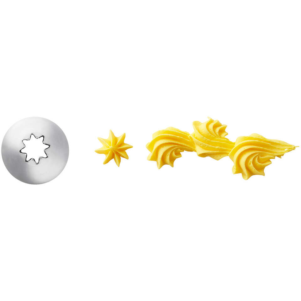 Open Star Cake Decorating Tip 21