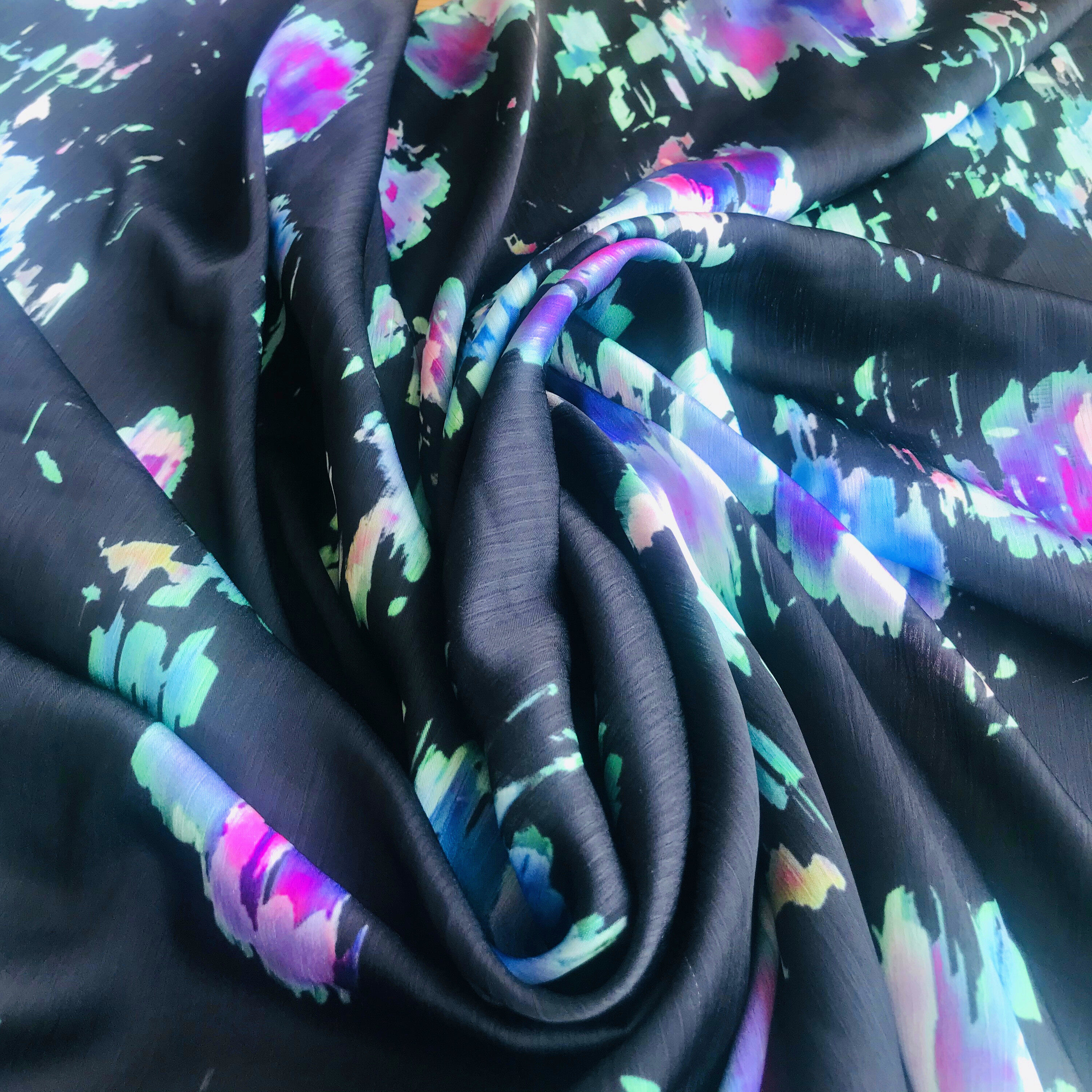 Printed 100%Polyester Crepe Fabric