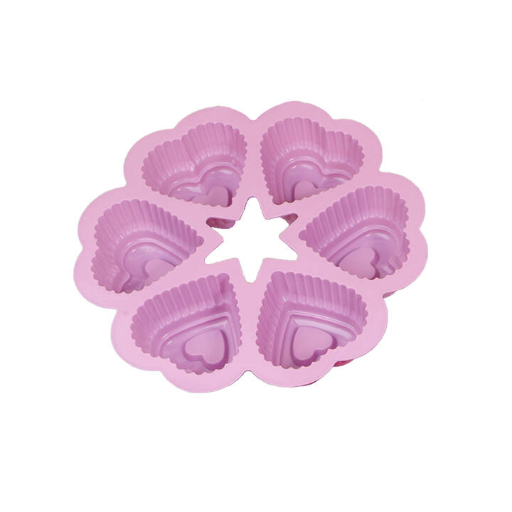 silicone heart shaped cake mold