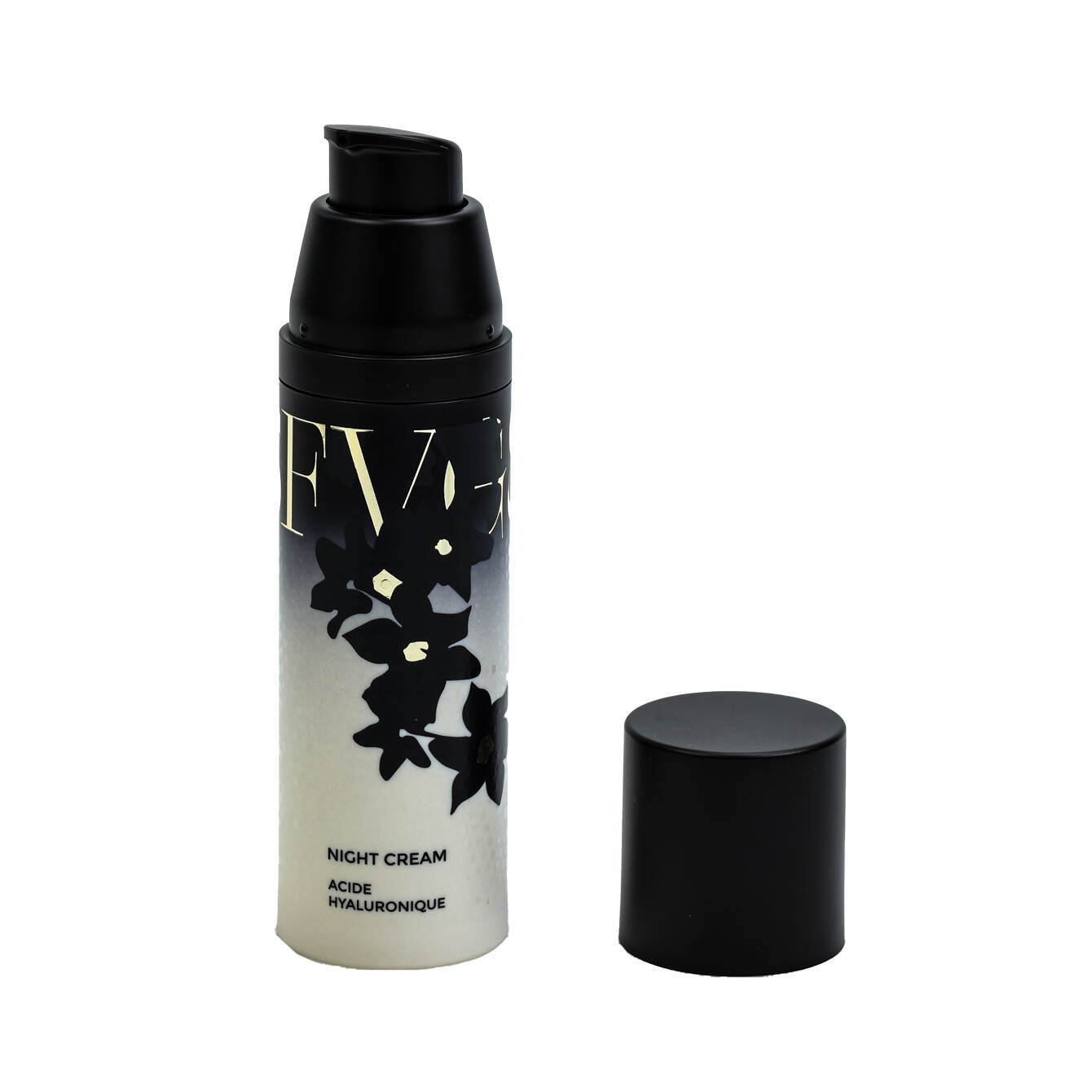 PET 50ml Cosmetic Lotion Bottle High Quality Airless Pump Bottle Hot Stamping Surface Coating Process