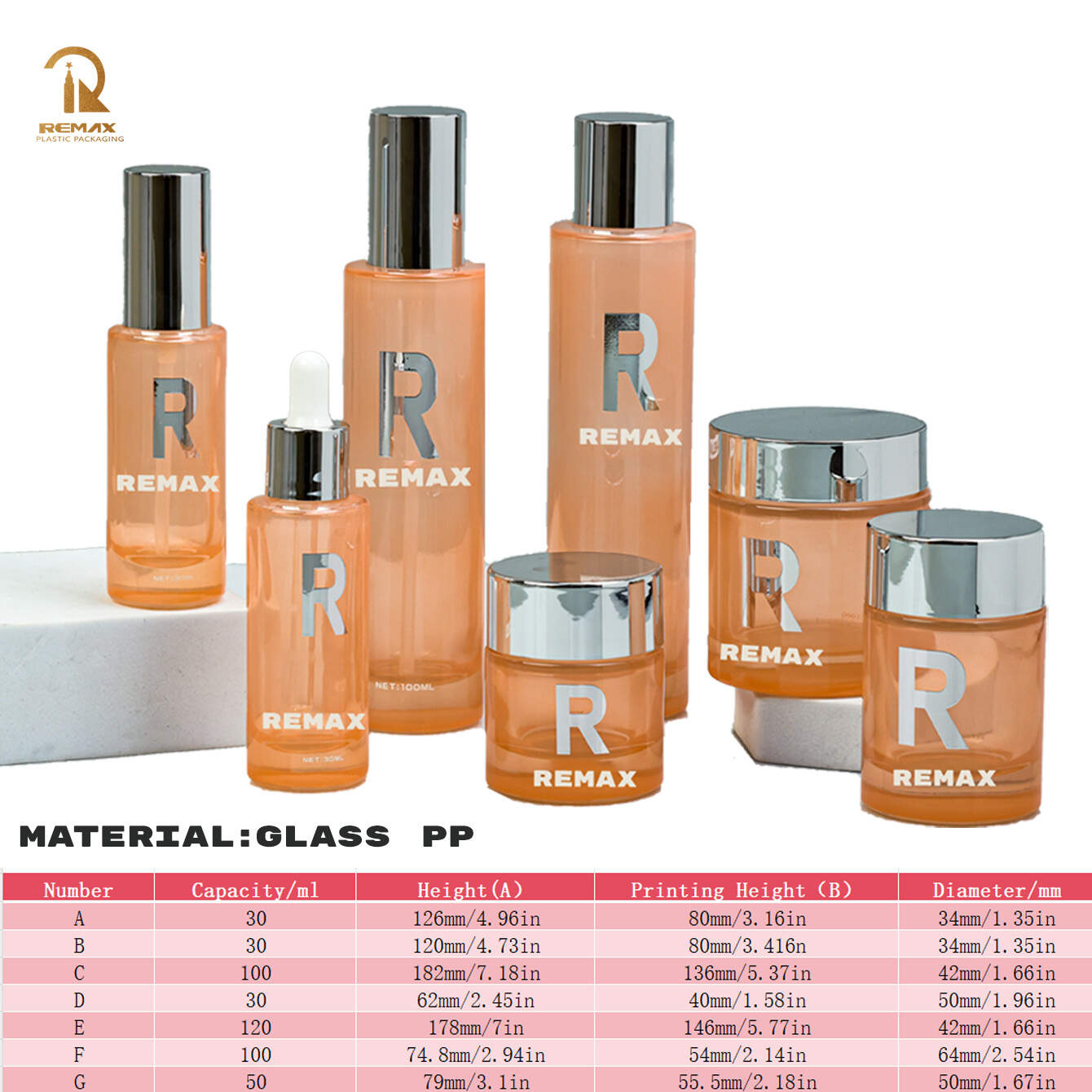 Wholesale dropper bottles,Custom glass lotion containers,Transparent glass cream jars,Luxury glass packaging for lotions,Large cap glass bottles,Silver-plated cosmetics bottles