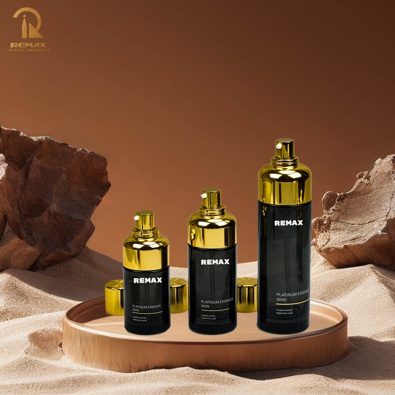 50g serum bottle,100ml refillable jar,120ml glass container with lid,Black glass jars with gold lid,Cosmetic serum glass bottles,Custom,lotion jars wholesale,Refillable cosmetic jars,Gold lid black glass jar set