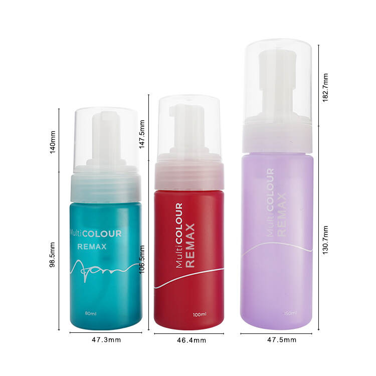 PET foam bottle manufacturer,wholesale foam pump bottles,OEM plastic foam bottle supplier,customized PET empty bottles,bulk colorful foam bottles distributor