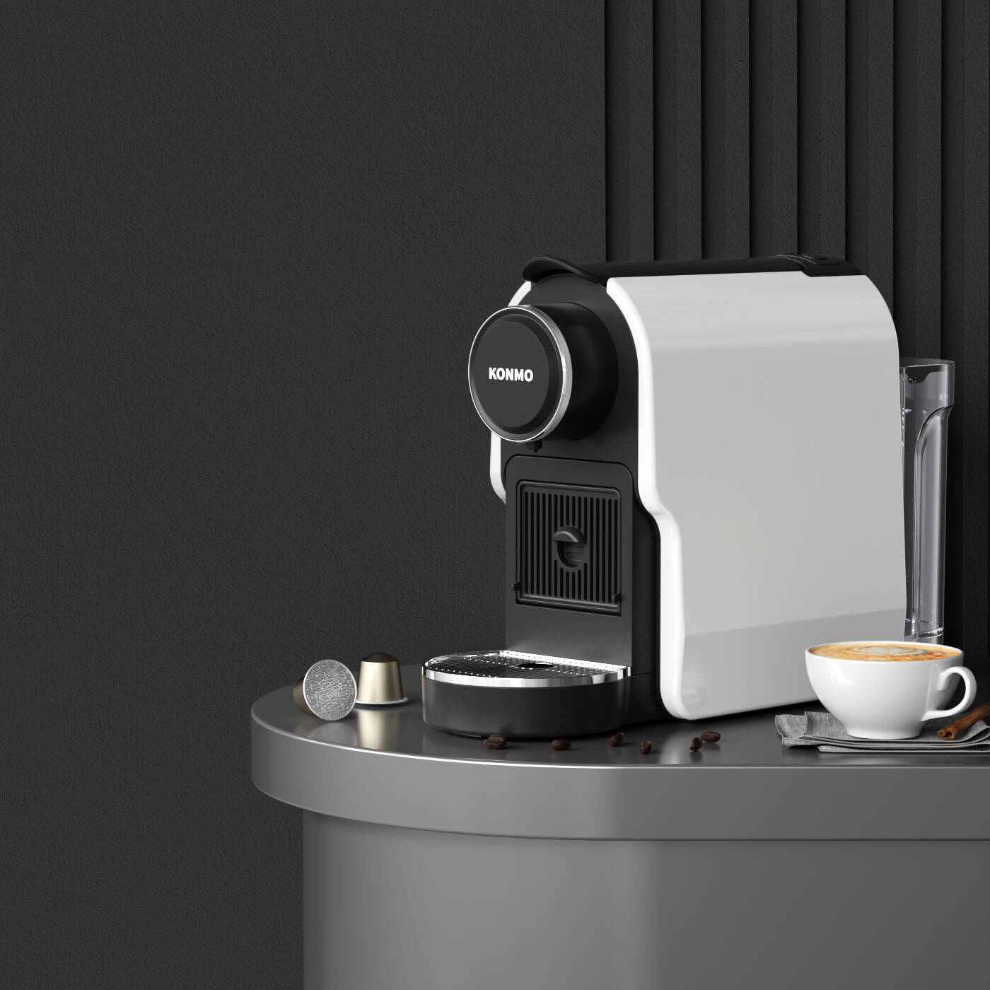 KONMO 0518C Capsule Coffee Machine