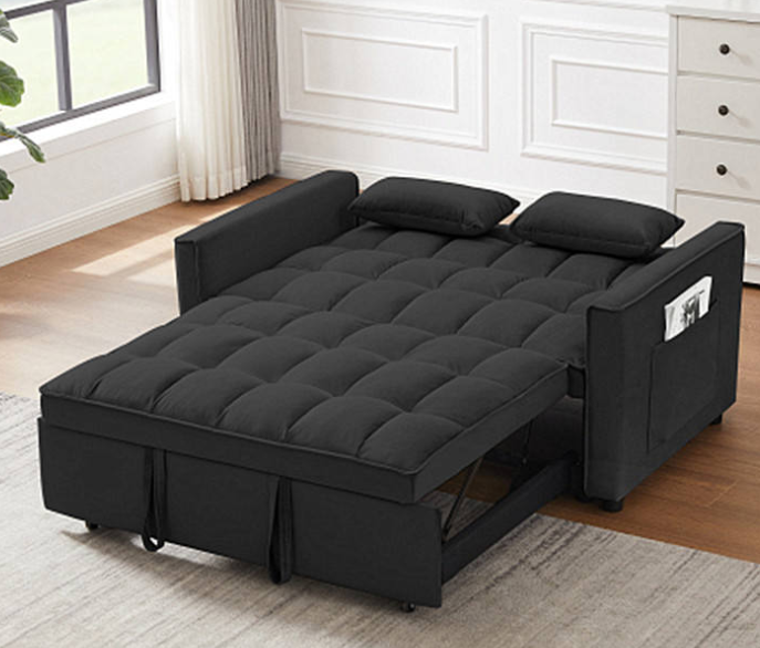 Modern daybed in a contemporary living space