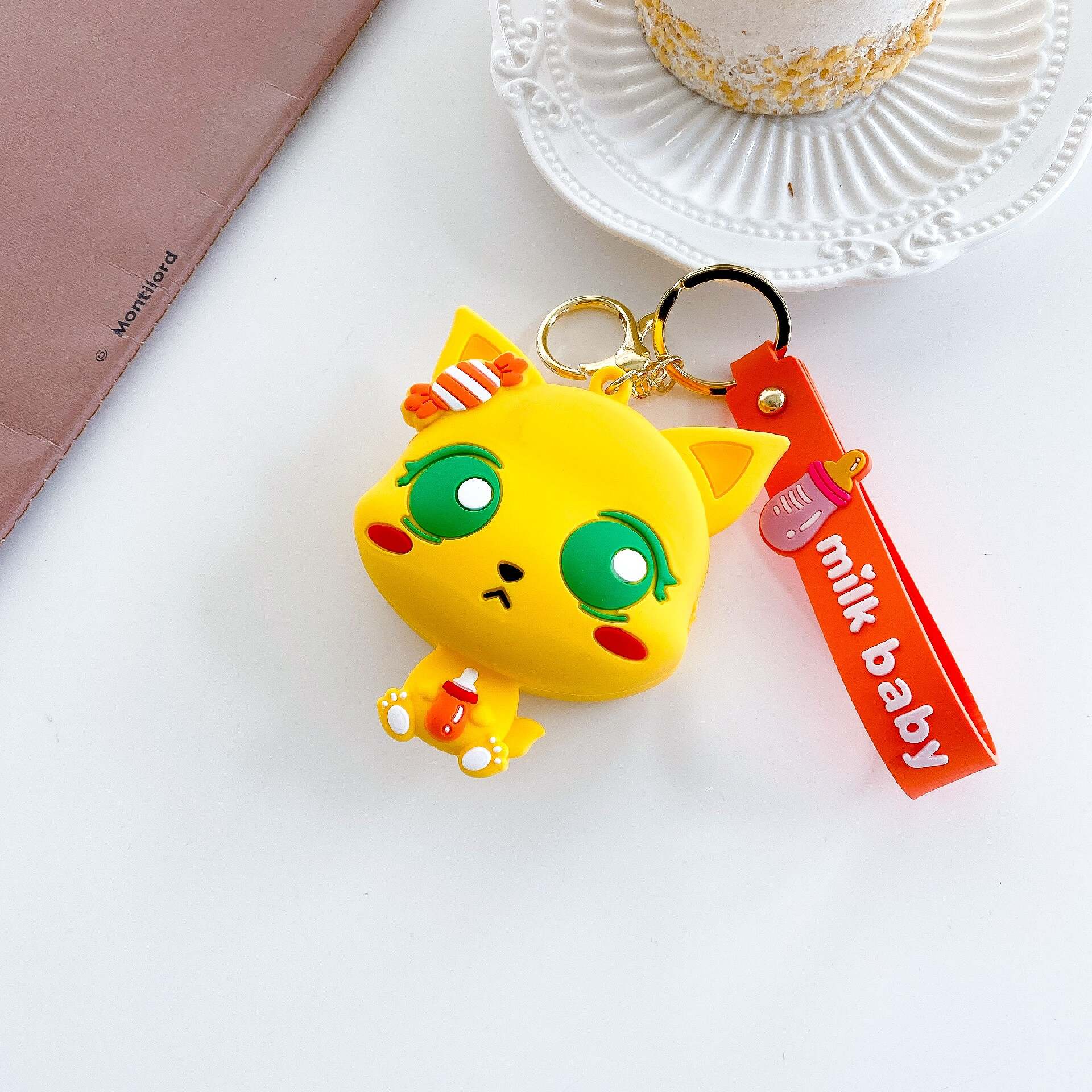 Fox Tail Keychain Wholesale, Creative Cute Cartoon Fox Keychain
