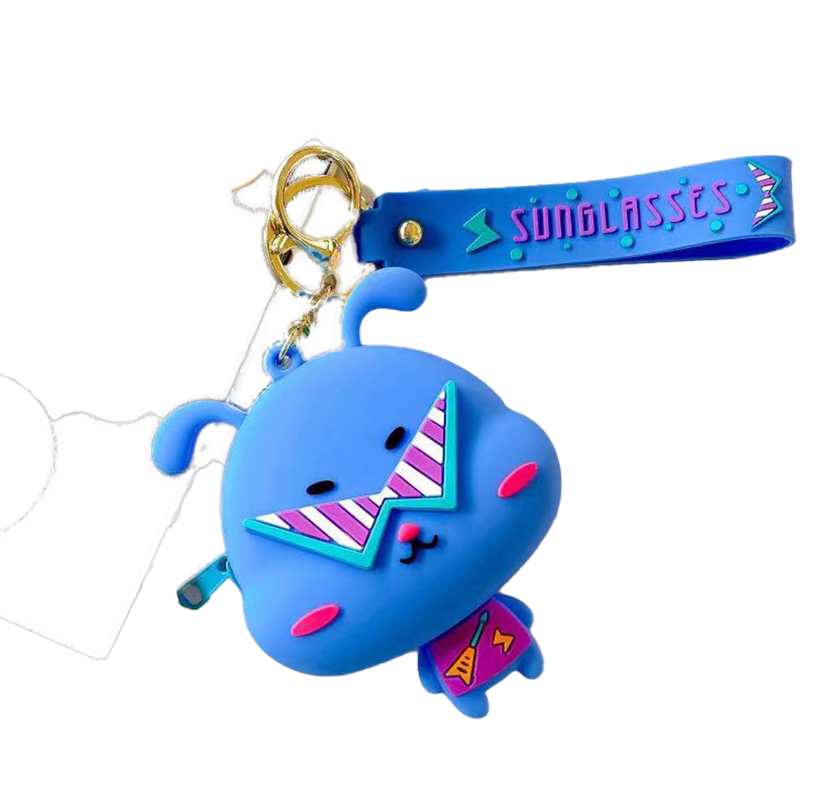 China bunny keychain, Custom shaped keychain