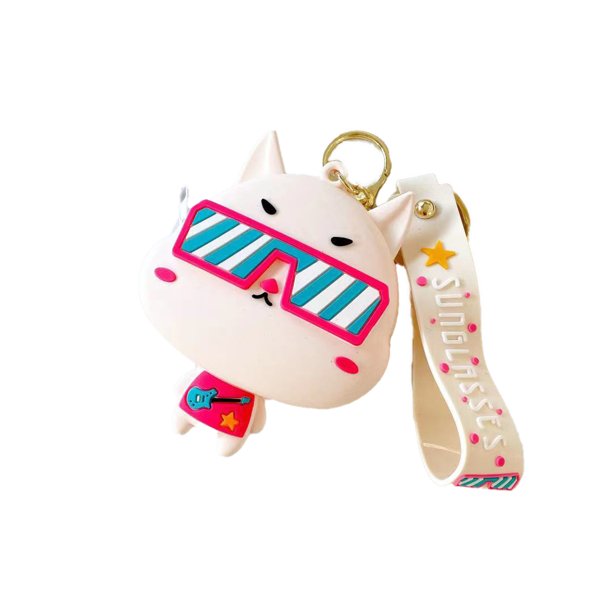 cute puppy keychains, Custom anime keychain