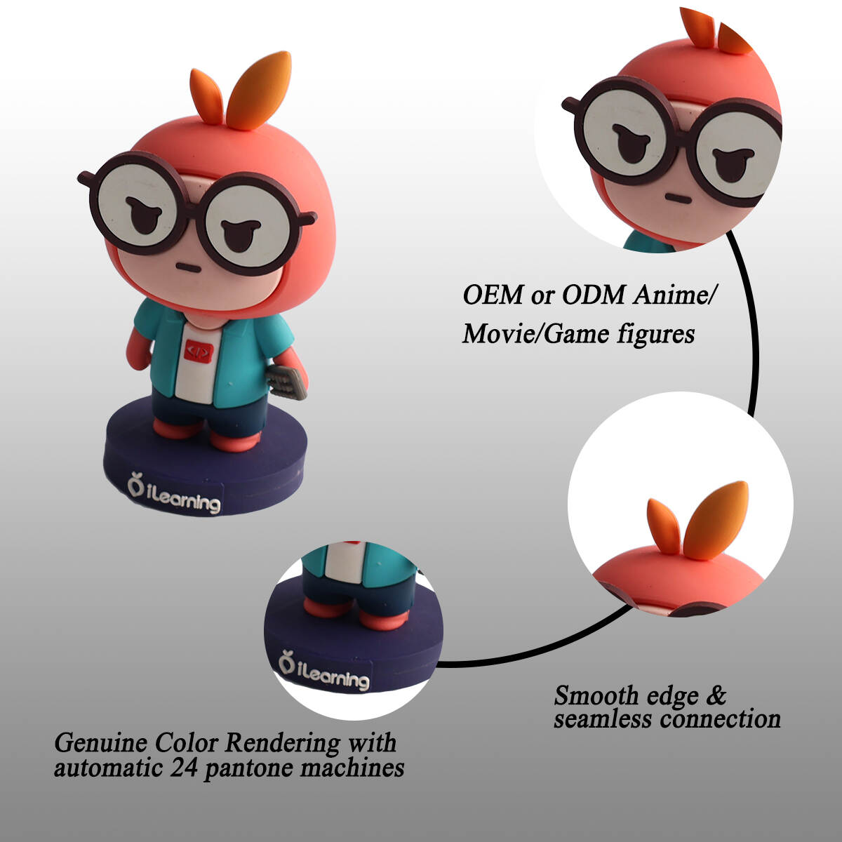 Custom design Anime Action Figure Toy