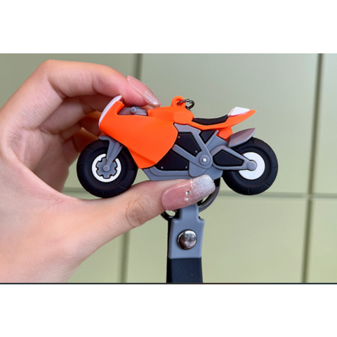 New Creative Motorcycle Model Car Keychain