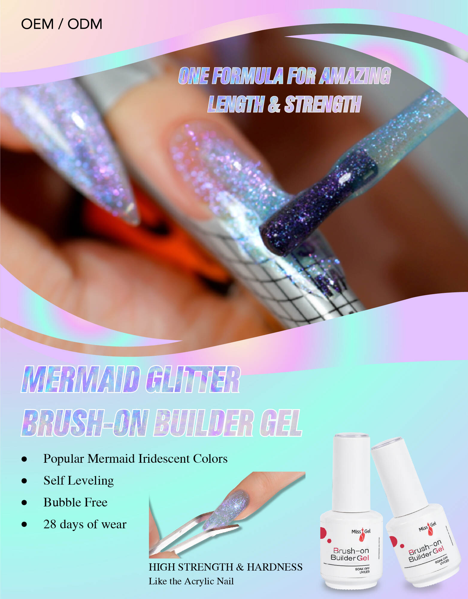 Professional Gel Nail Machine Tool Kit Supplies-Missgel