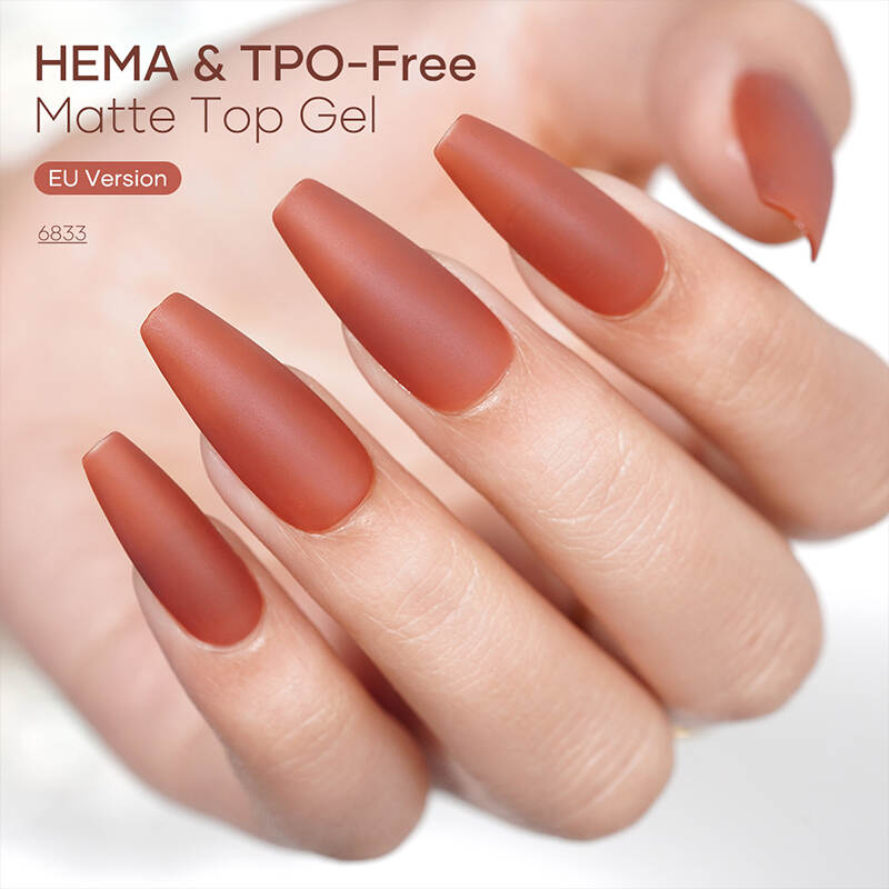 HEMA-free nail gel, TPO-free top coat, professional matte top gel, EU-compliant nail gel, hypoallergenic nail gel, wholesale nail products, bulk nail gel supplier, private label nail products, OEM nail manufacturing