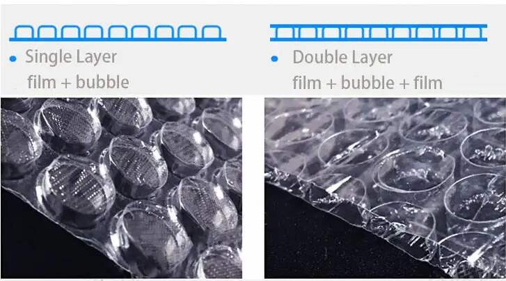Double Layer Clear Bubble Bag