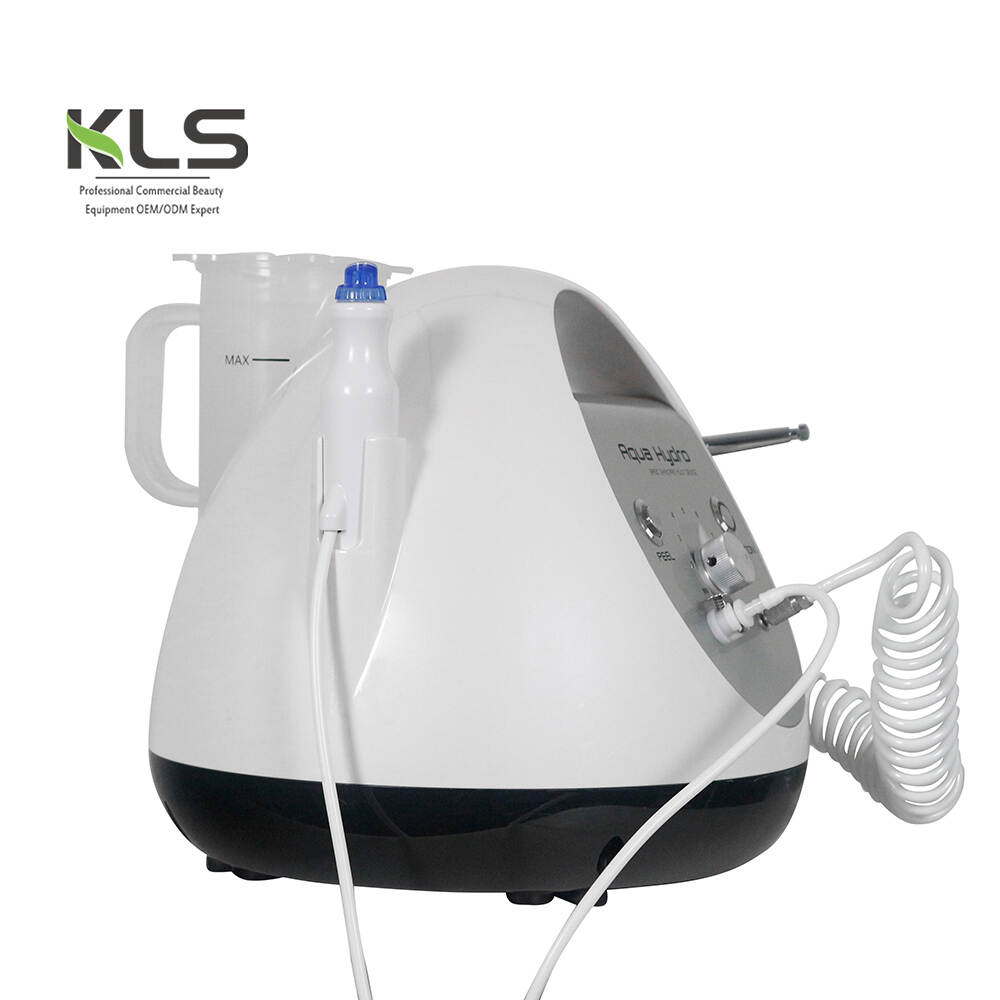 Bærbar Hydra Microdermabrasion Machine; skønhedsudstyr; ilt ansigtsmaskine; bedst sælgende ilt jethoved spa -maskine; Korea Beauty Aqua Skin Smart Facial Professional; Lille boble Oxygen Jet Head Spa Machine