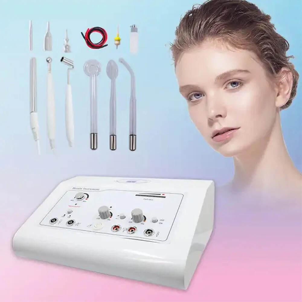 Vacuum Galvanic Beauty Machine; high Frequency Portable Facial 4 In 1 Facial Machine; High Frequency;Multifunction Facial Machine;Portable High Frequency Facial Machines;Vacuum & Spray Facial Machine