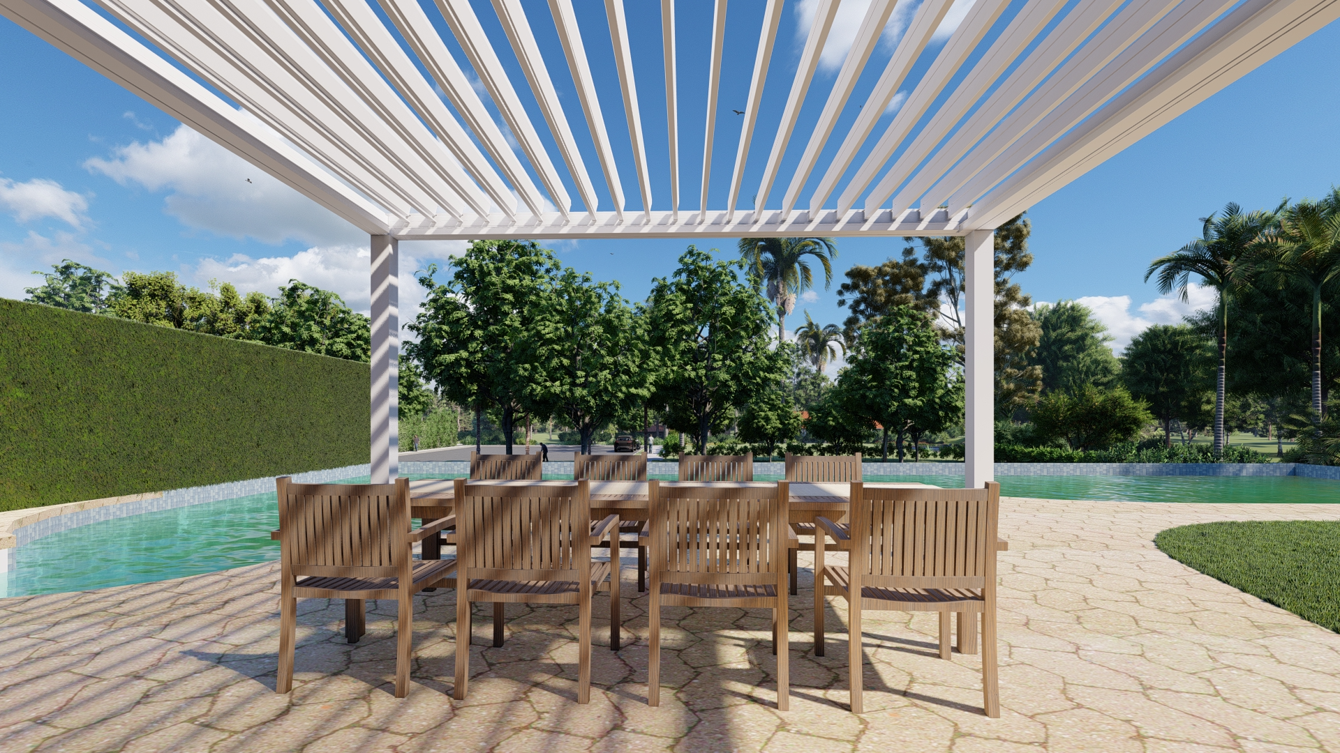What Is an Aluminum Pergola?