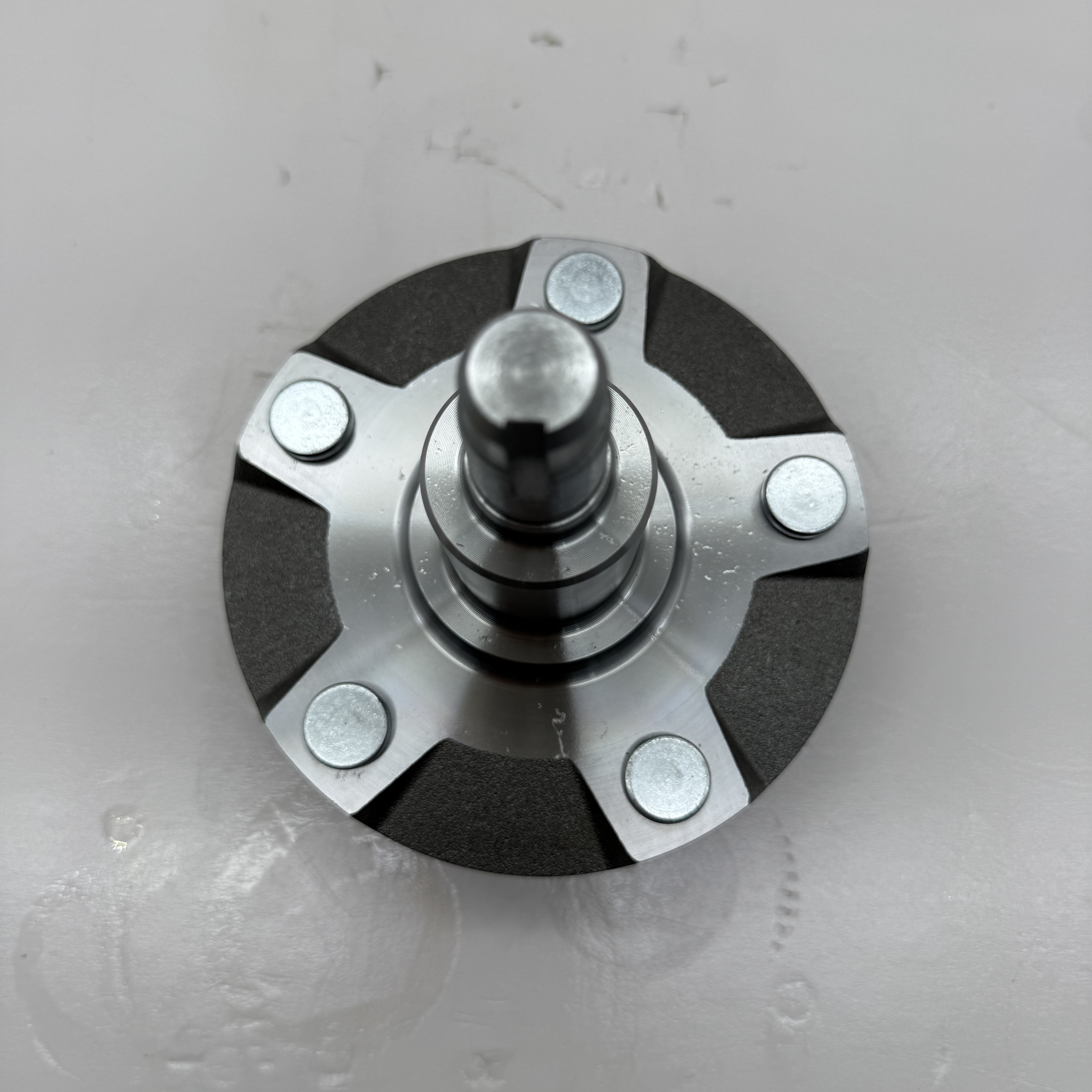 wheel bearing hub spindle, front wheel spindle and hub, spindle wheel hub, trailer wheel hub and spindle, wheel hub and spindle