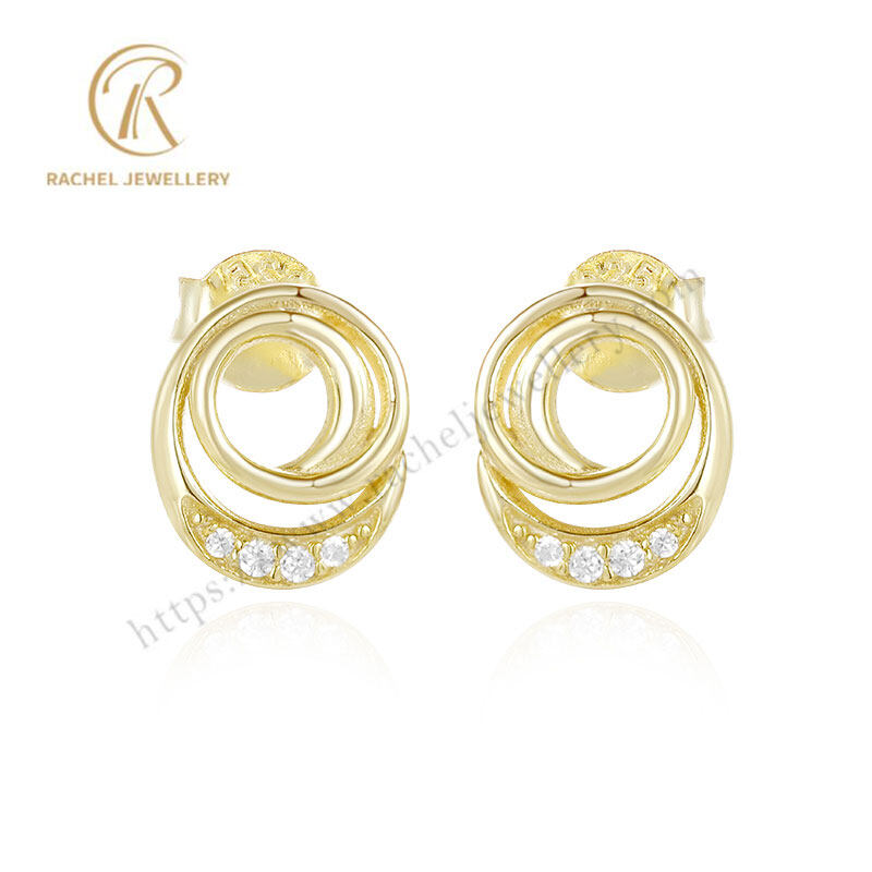 Rachel Jewelry Cute Sea Snail 925 Sterling Silver Designer Women Earrings