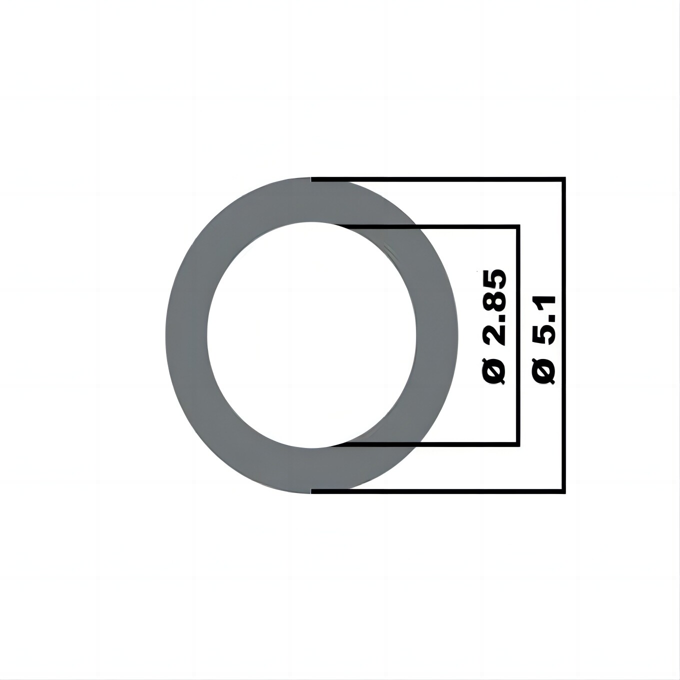 B15 GASKET BOSCH 110 SERIES SOLENOID VALVE SPRING GASKET