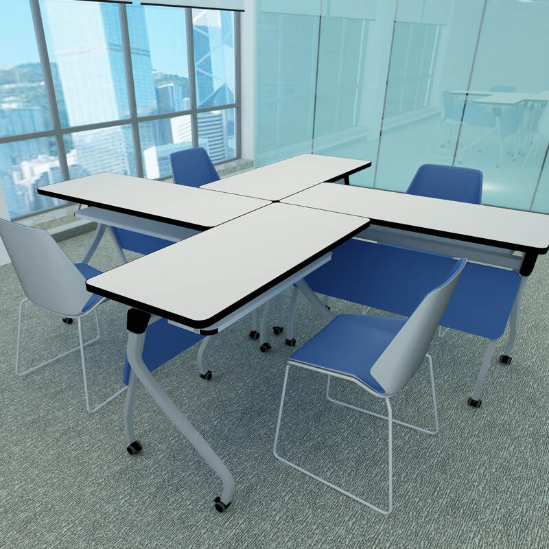 Folding & Flipping Desk (Meeting Setup)