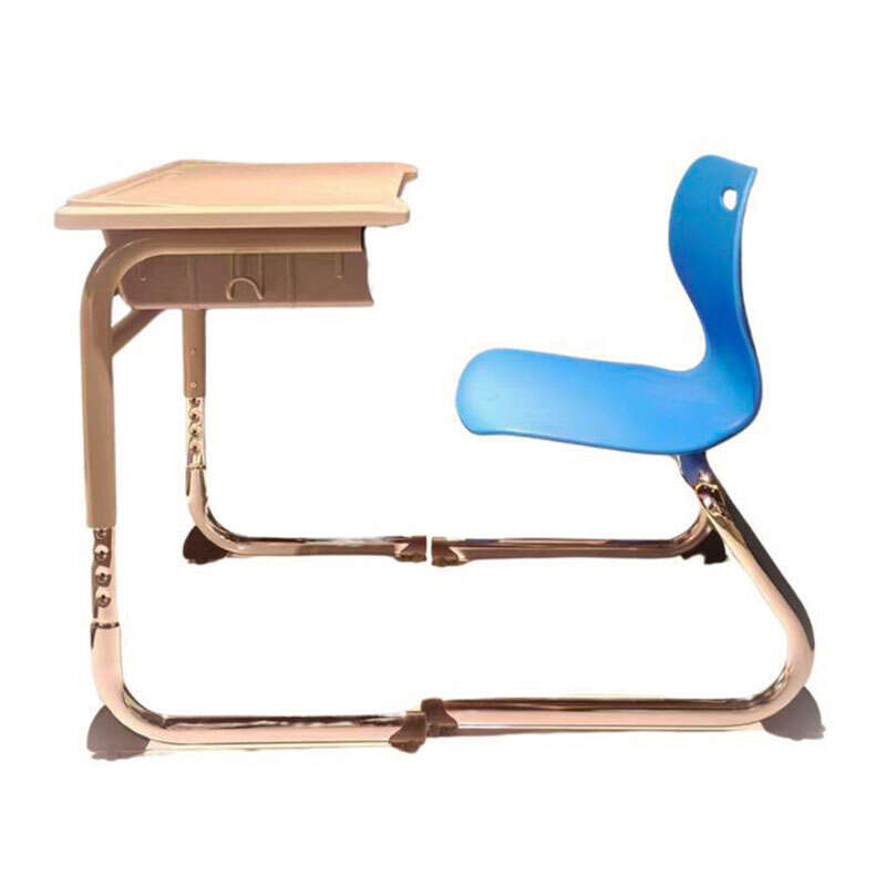 PDSOR Durable Ergonomic School Desk and Chair Set