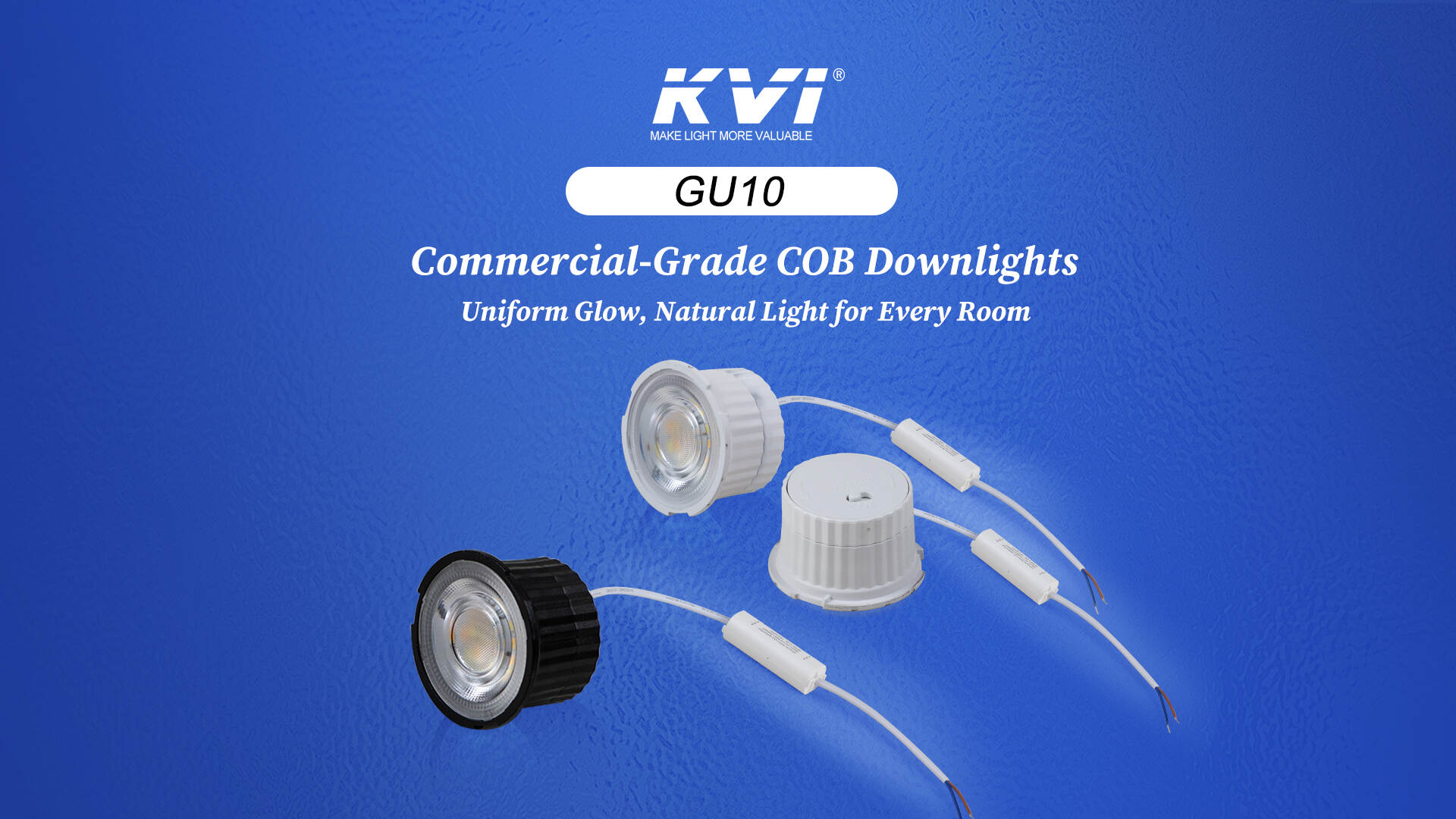 GU10 modular downlight realizes a new breakthrough in personalized customization