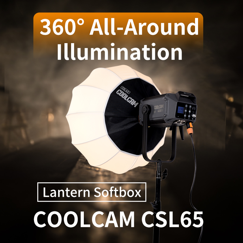 360° All-Around Illumination Lantern Softbox COOLCAM CSL65