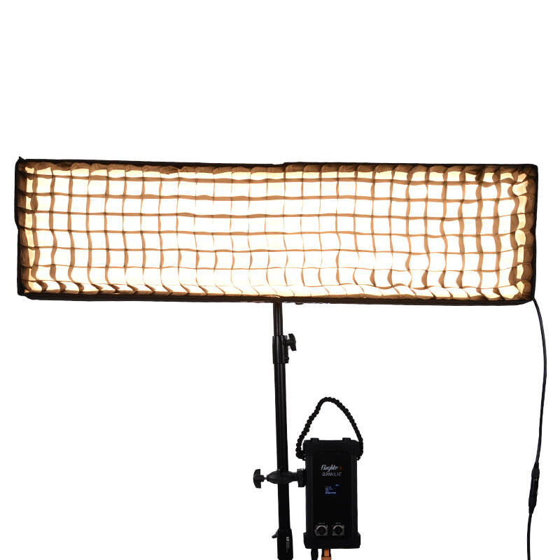 210W Flaglite FL200LC 1x4 Vertical Folding Portable Full Color LED Panel Light