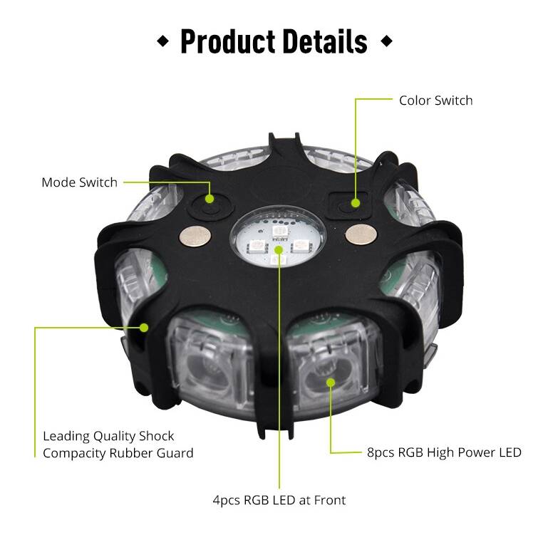 Test Waterproof Led HL75011 LED Warning Light Durability Test: Waterproof & Drop-Resistant ...
