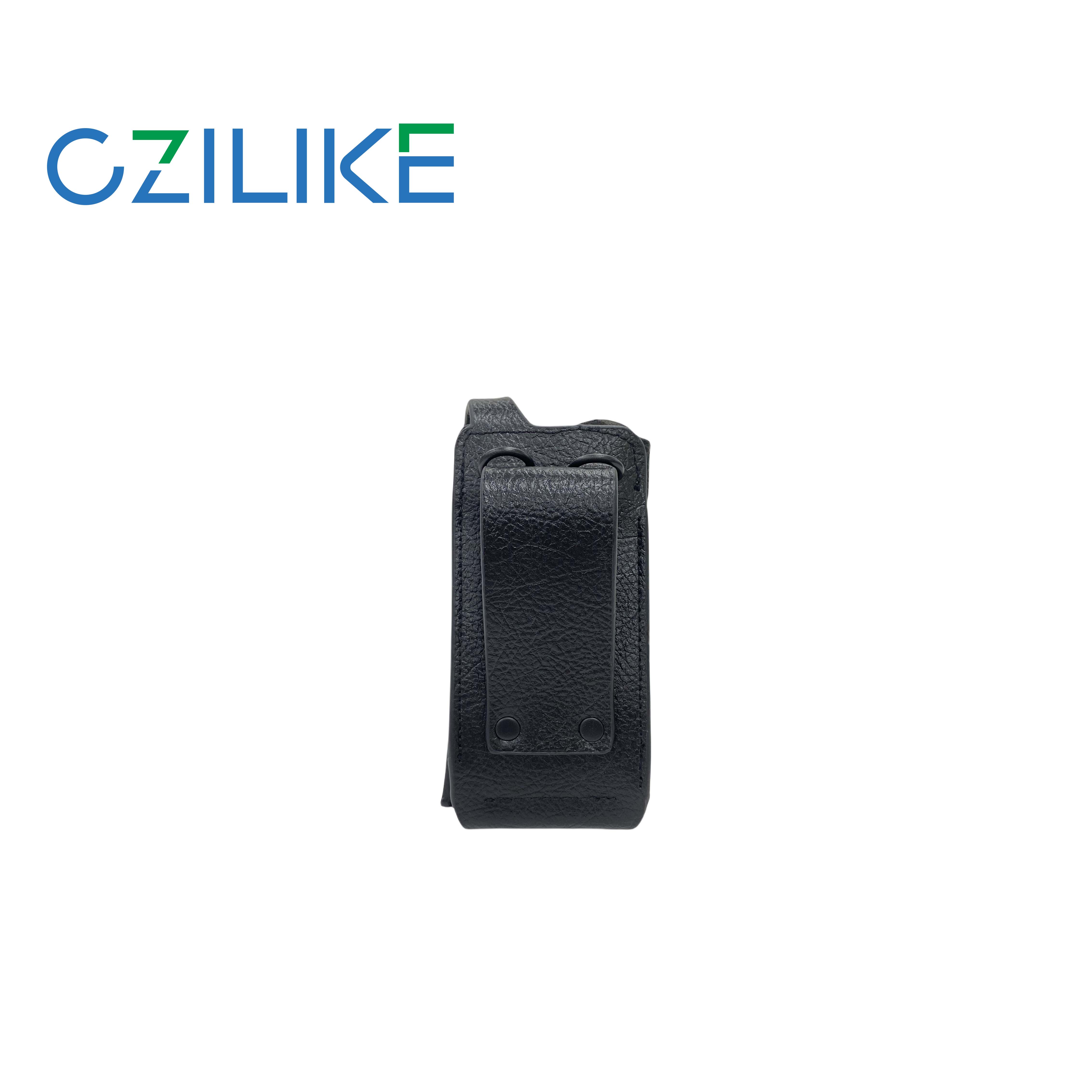 Fixed leather case for Motorola XIR-M8268 walkie-talkie