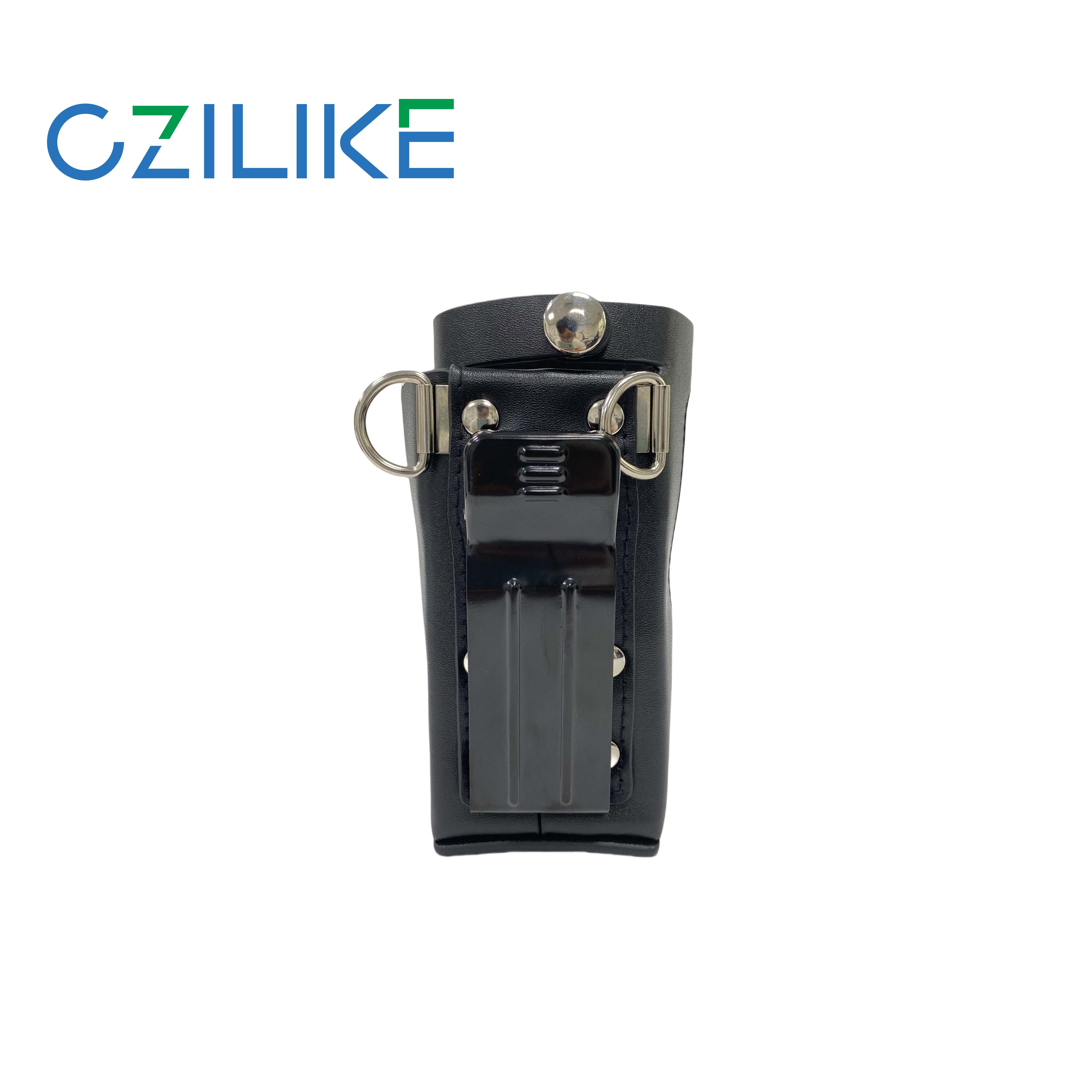 چرم لایه دوم ، مورد چرمی مناسب برای Motorola GP338 Walkie-Talkie