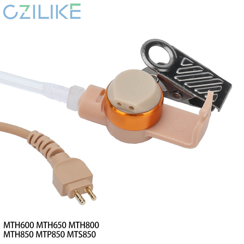 Covert Acoustic Air Tube Earpiece Headset is Compatible with Motorola MTH600 MTH650 MTH800 MTH850 MTP850 MTS850