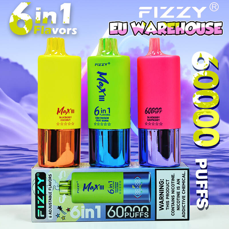 Fizzy Max III 6 в 1 60000 Puffs